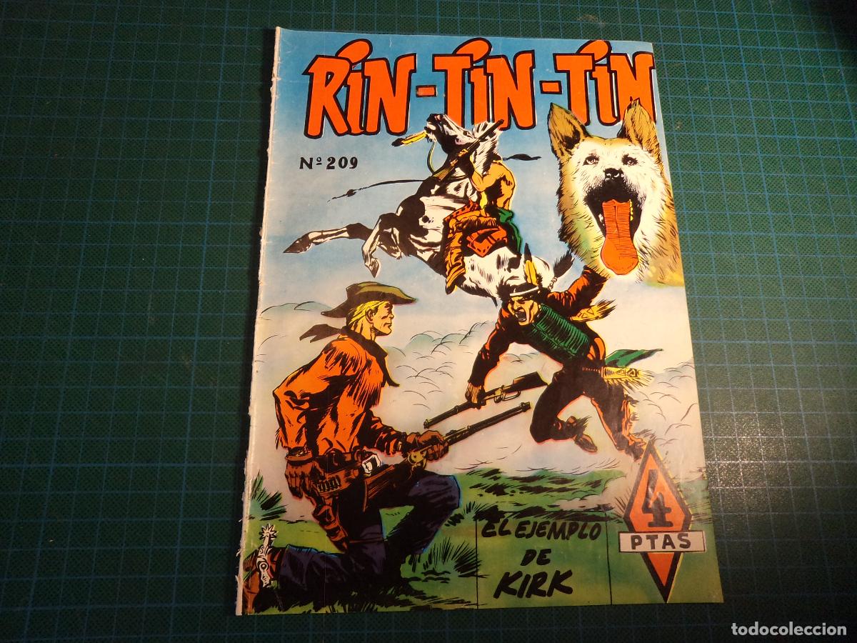 Tebeos: Rin-Tin-Tin. N&ordm; 209. Marco. Procede de encuadernacion. - Foto 1