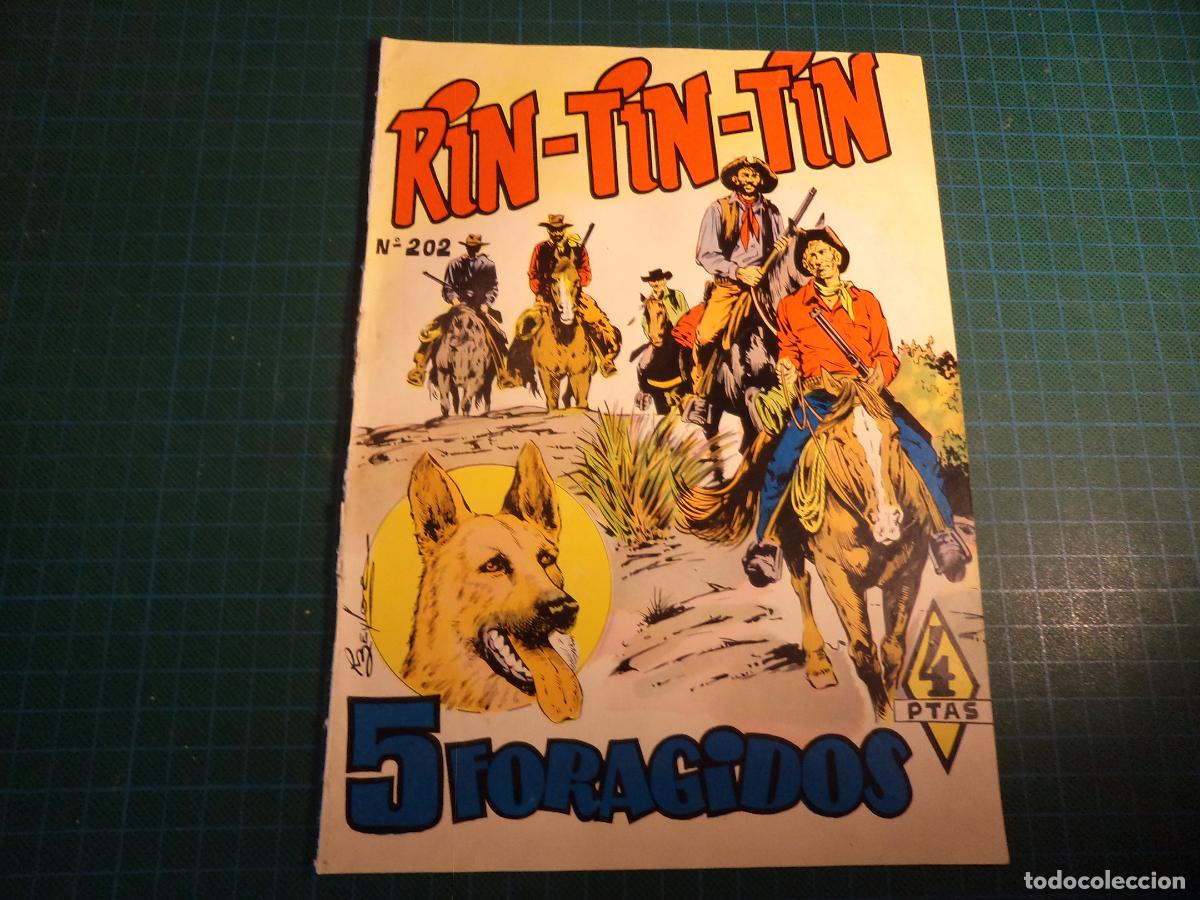 Tebeos: Rin-Tin-Tin. N&ordm; 202. Marco. Procede de encuadernacion. - Foto 1