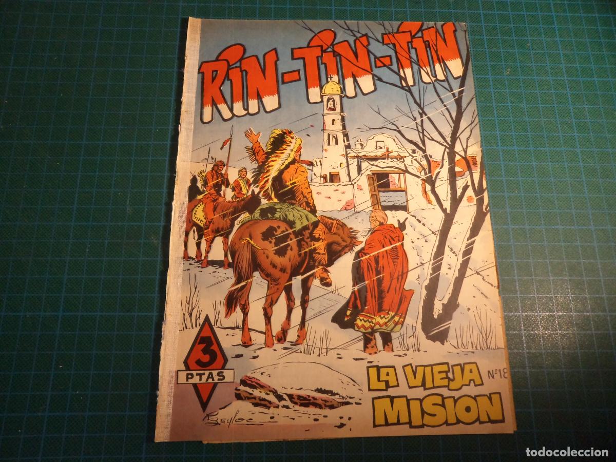 Tebeos: Rin-Tin-Tin. N&ordm; 184. Marco. Procede de encuadernacion. - Foto 1