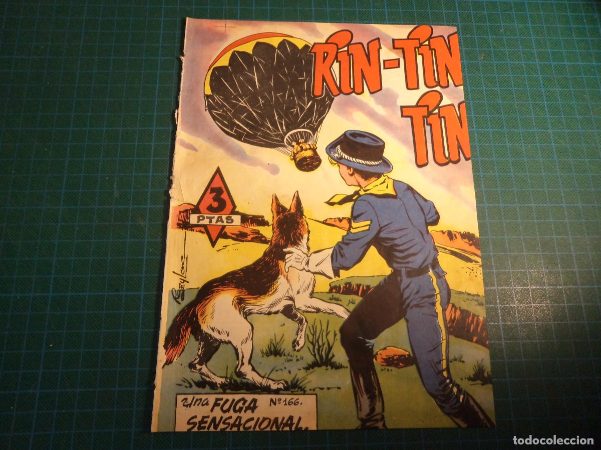 Tebeos: Rin-Tin-Tin. N&ordm; 166. Marco. Procede de encuadernacion. - Foto 1