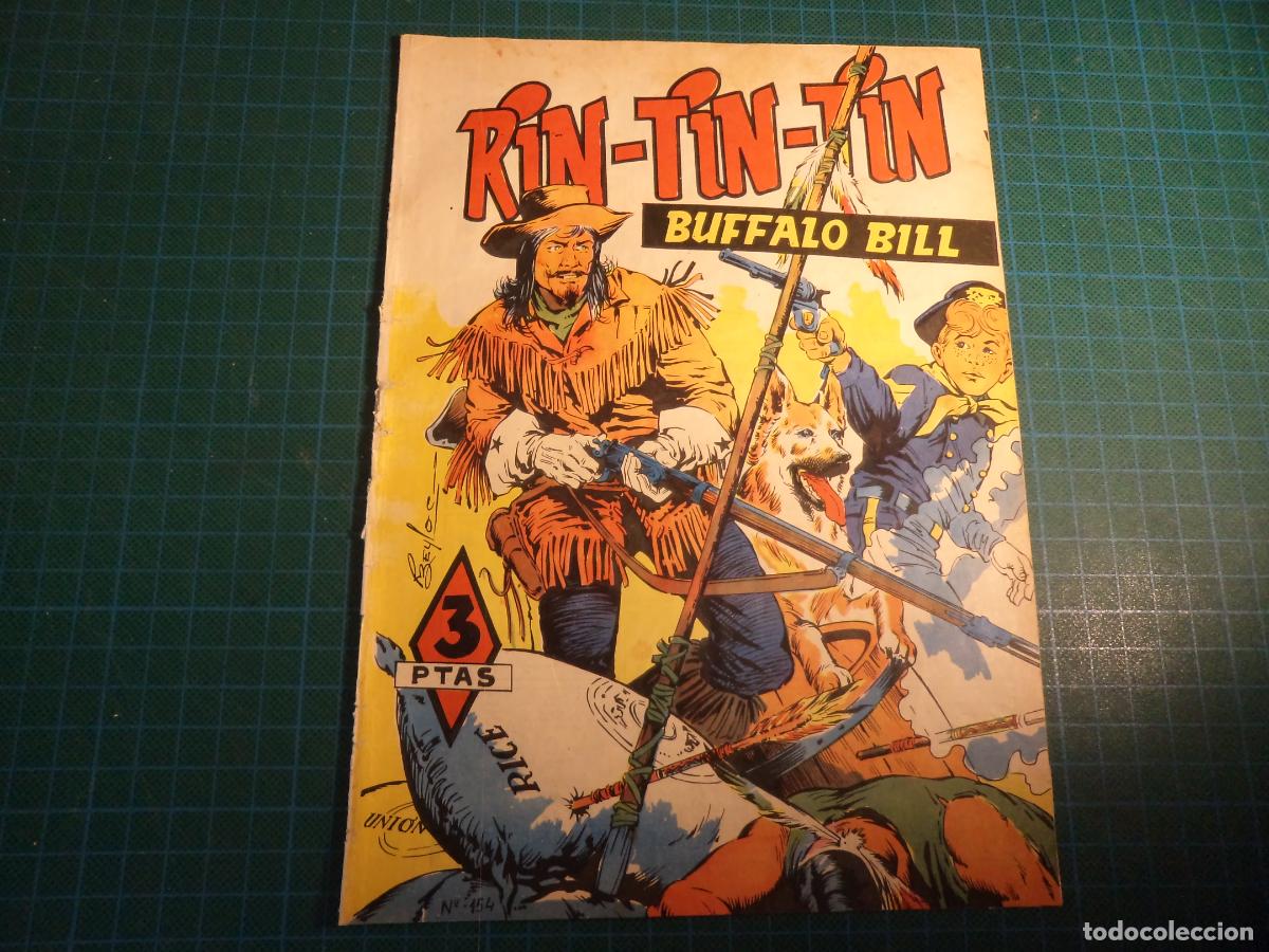 Tebeos: Rin-Tin-Tin. N&ordm; 154. Marco. Procede de encuadernacion. - Foto 1
