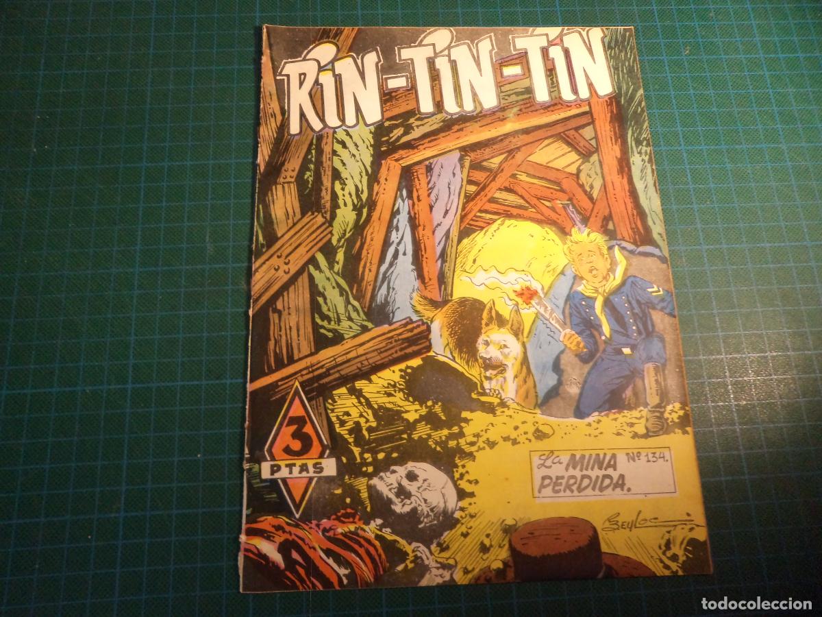 Tebeos: Rin-Tin-Tin. N&ordm; 134. Marco. Procede de encuadernacion. - Foto 1