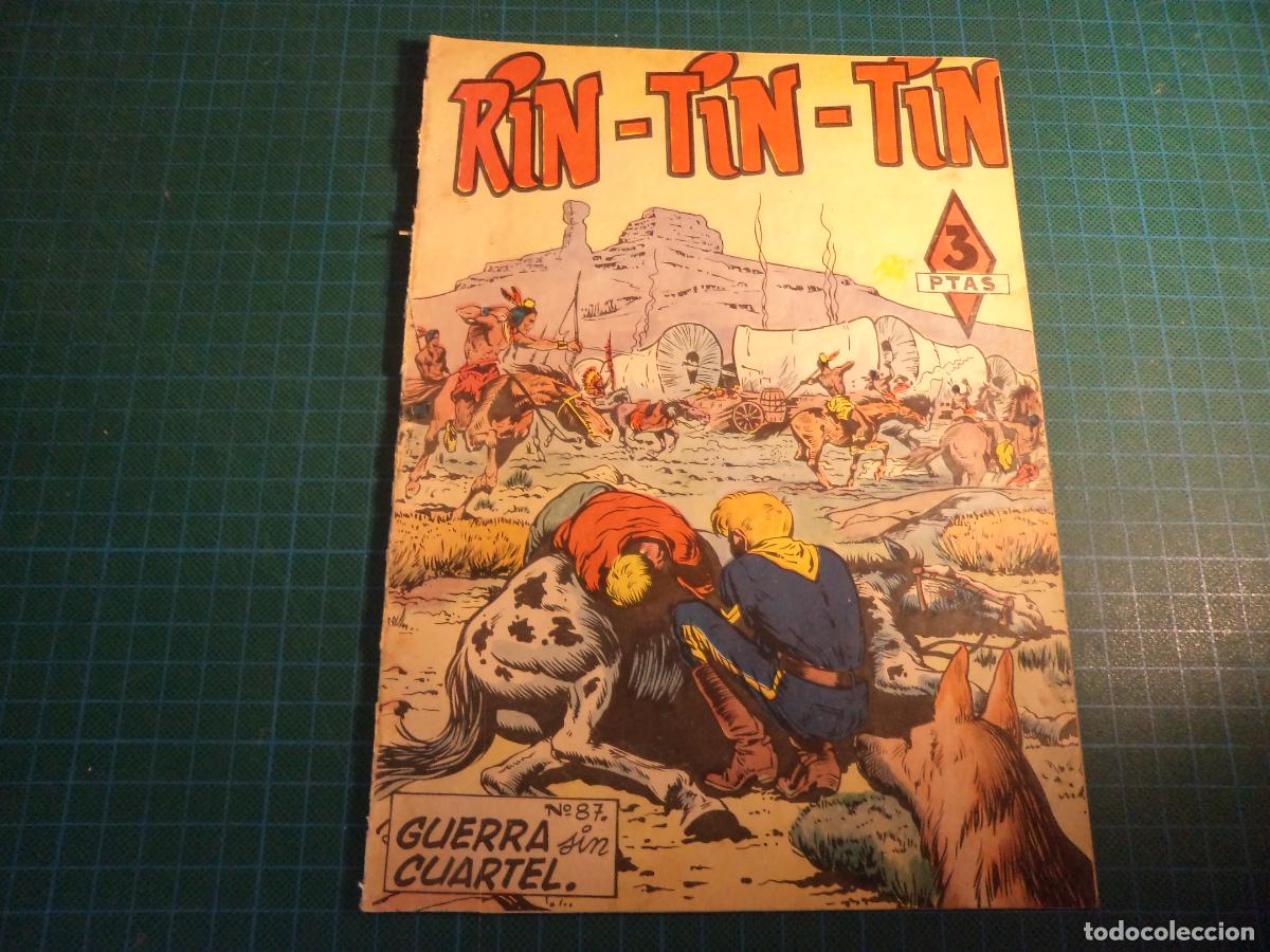 Tebeos: Rin-Tin-Tin. N&ordm; 87 Marco. Procede de encuadernacion. - Foto 1