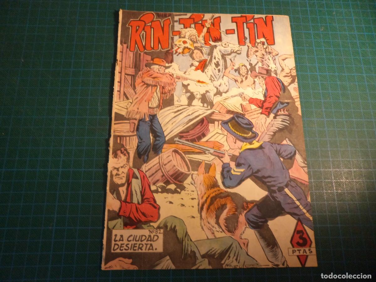 Tebeos: Rin-Tin-Tin. N&ordm; 82 Marco. Procede de encuadernacion. - Foto 1