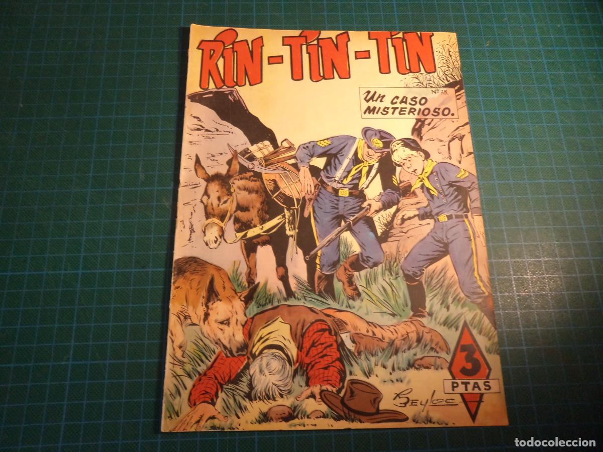 Tebeos: Rin-Tin-Tin. N&ordm; 78 Marco. Procede de encuadernacion. - Foto 1