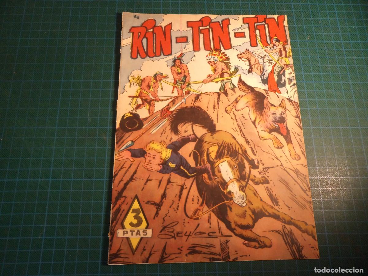 Tebeos: Rin-Tin-Tin. N&ordm; 66 Marco. Procede de encuadernacion. - Foto 1
