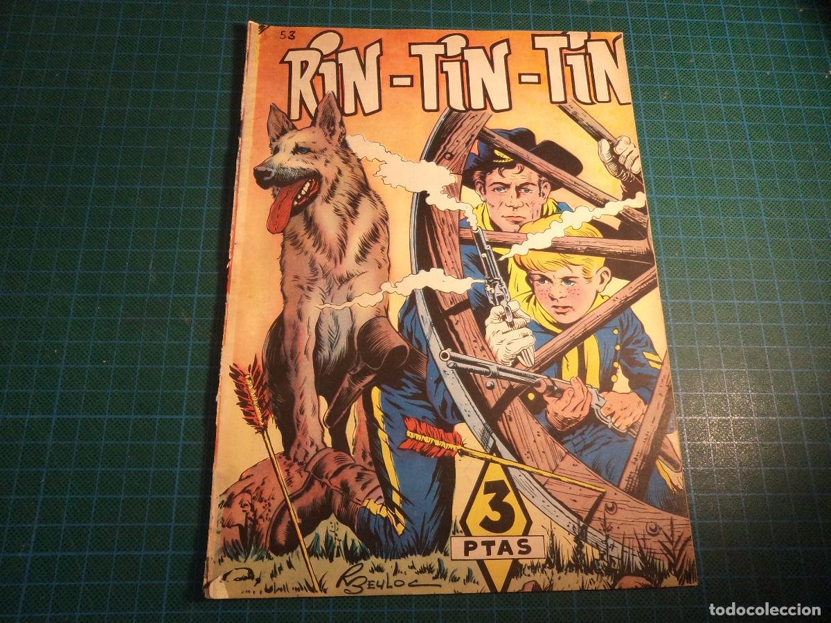 Tebeos: Rin-Tin-Tin. N&ordm; 53 Marco. Procede de encuadernacion. - Foto 1