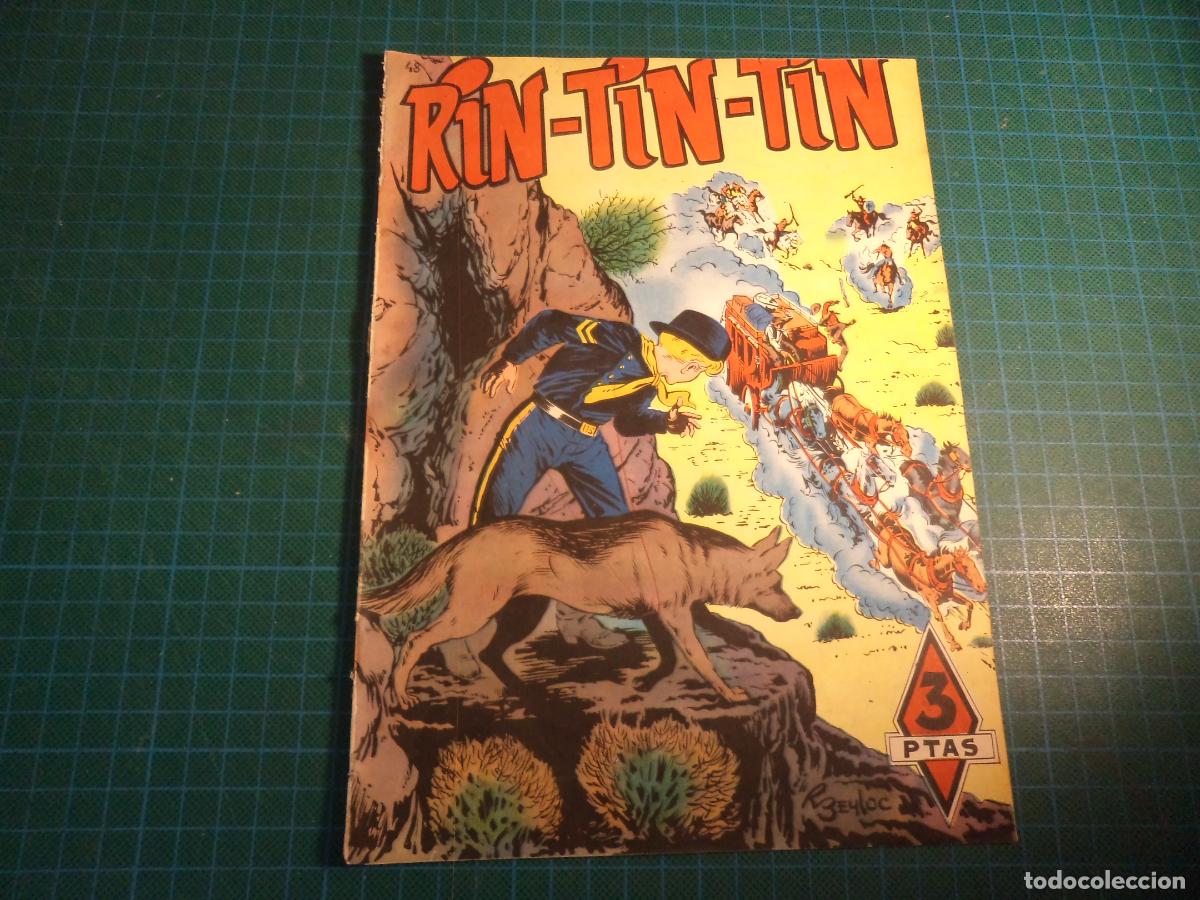 Tebeos: Rin-Tin-Tin. N&ordm; 48 Marco. Procede de encuadernacion. - Foto 1