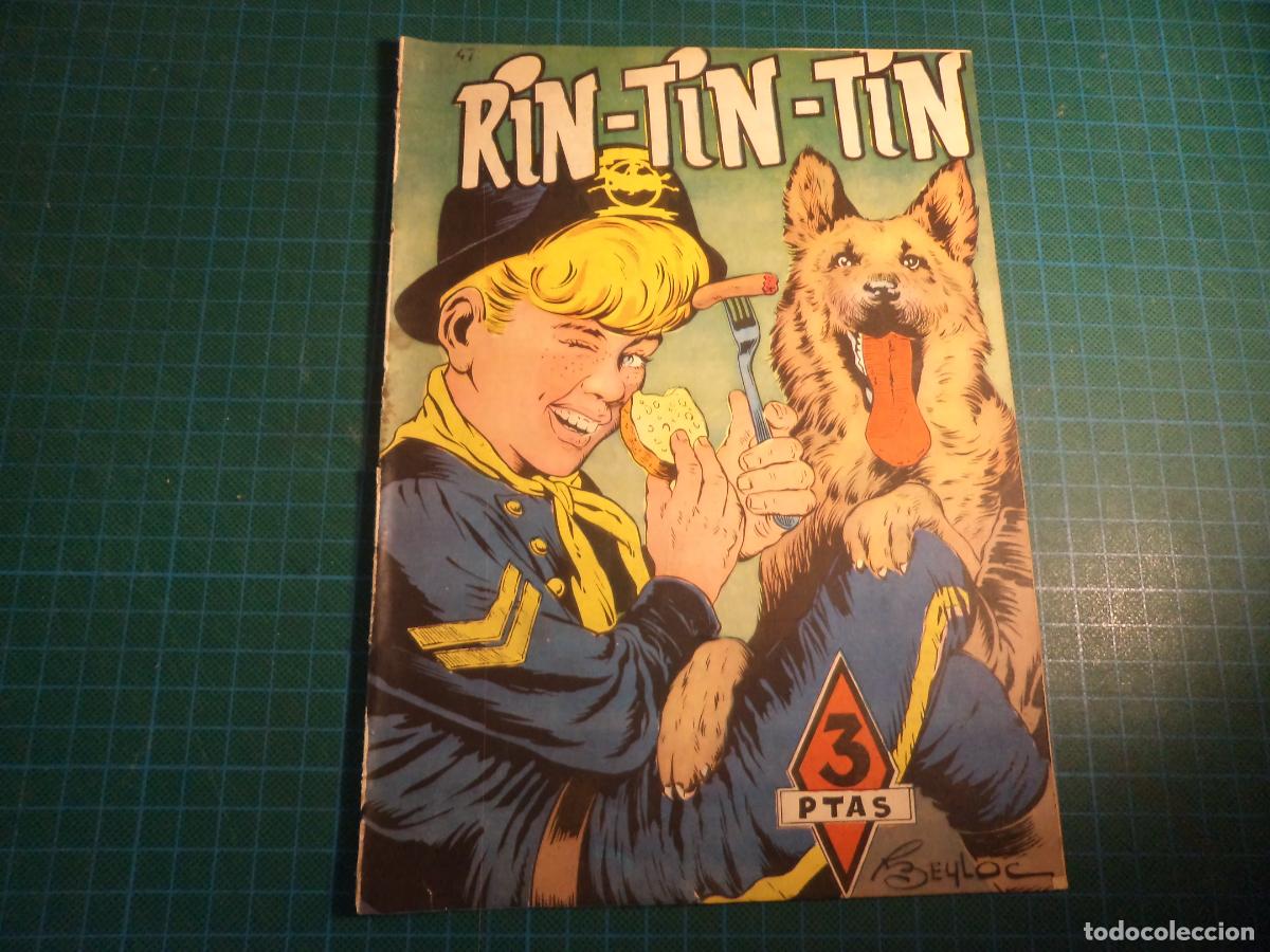 Tebeos: Rin-Tin-Tin. N&ordm; 47 Marco. Procede de encuadernacion. - Foto 1