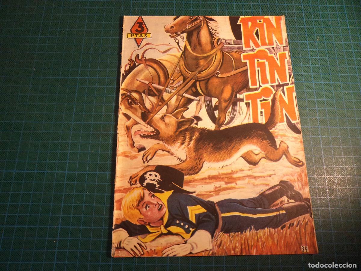 Tebeos: Rin-Tin-Tin. N&ordm; 39 Marco. Procede de encuadernacion. - Foto 1