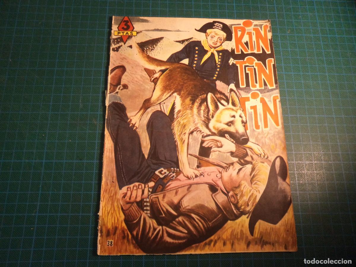 Tebeos: Rin-Tin-Tin. N&ordm; 38 Marco. Procede de encuadernacion. - Foto 1