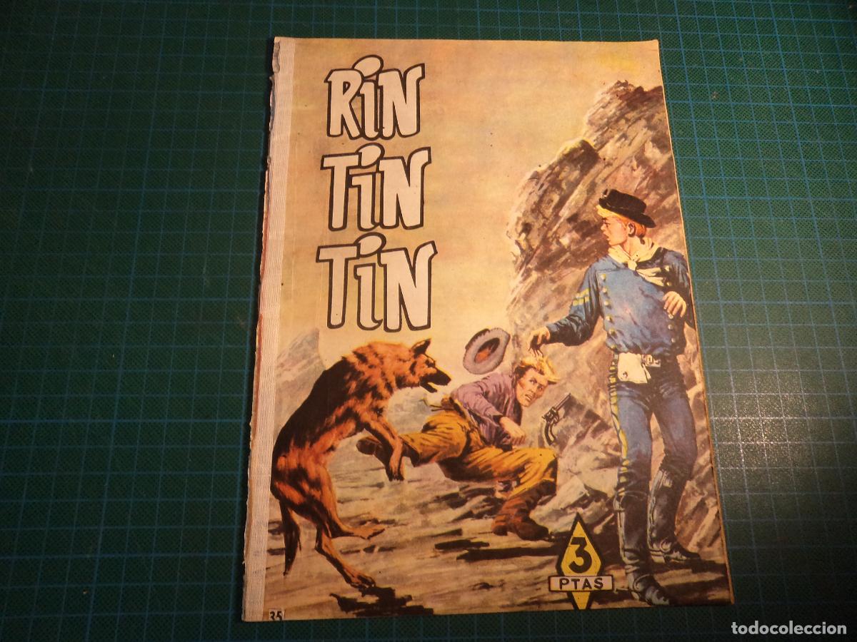 Tebeos: Rin-Tin-Tin. N&ordm; 35 Marco. Procede de encuadernacion. - Foto 1