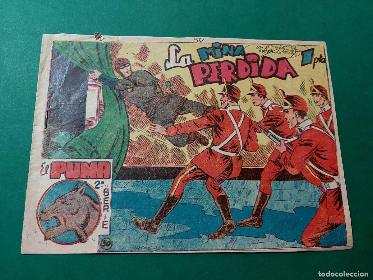 Tebeos: El Puma 2&ordf; Serie N&ordm; 30 Editorial Marco 1953 Ref C-80 - Foto 1