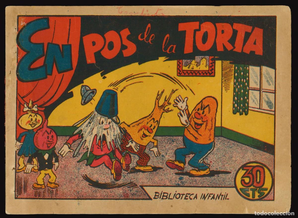 Tebeos: BIBLIOTECA INFANTIL - EDITORIAL MARCO / EN POS DE LA TORTA - Foto 1