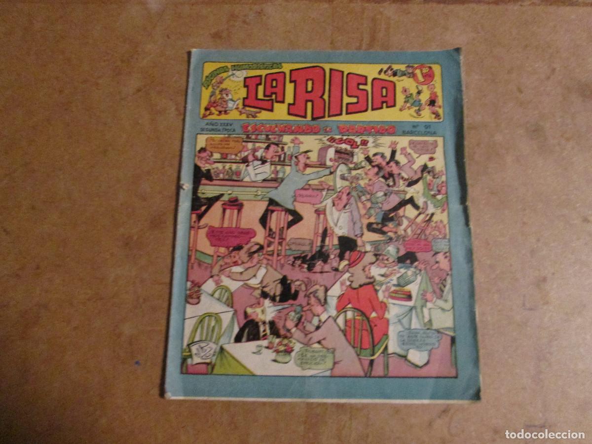 Tebeos: La risa n&ordm; 91, segunda &eacute;poca, Marco 1952 - Foto 1