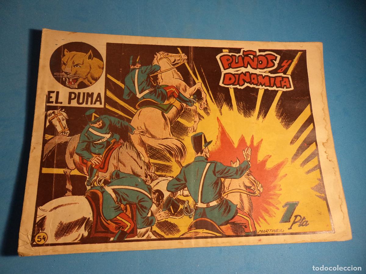 Tebeos: El Puma. N&ordm; 54. Marco. Original. - Foto 1