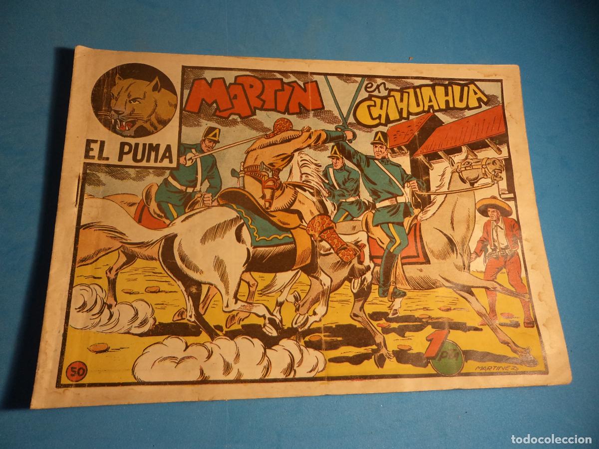 Tebeos: El Puma. N&ordm; 50. Marco. Original. - Foto 1