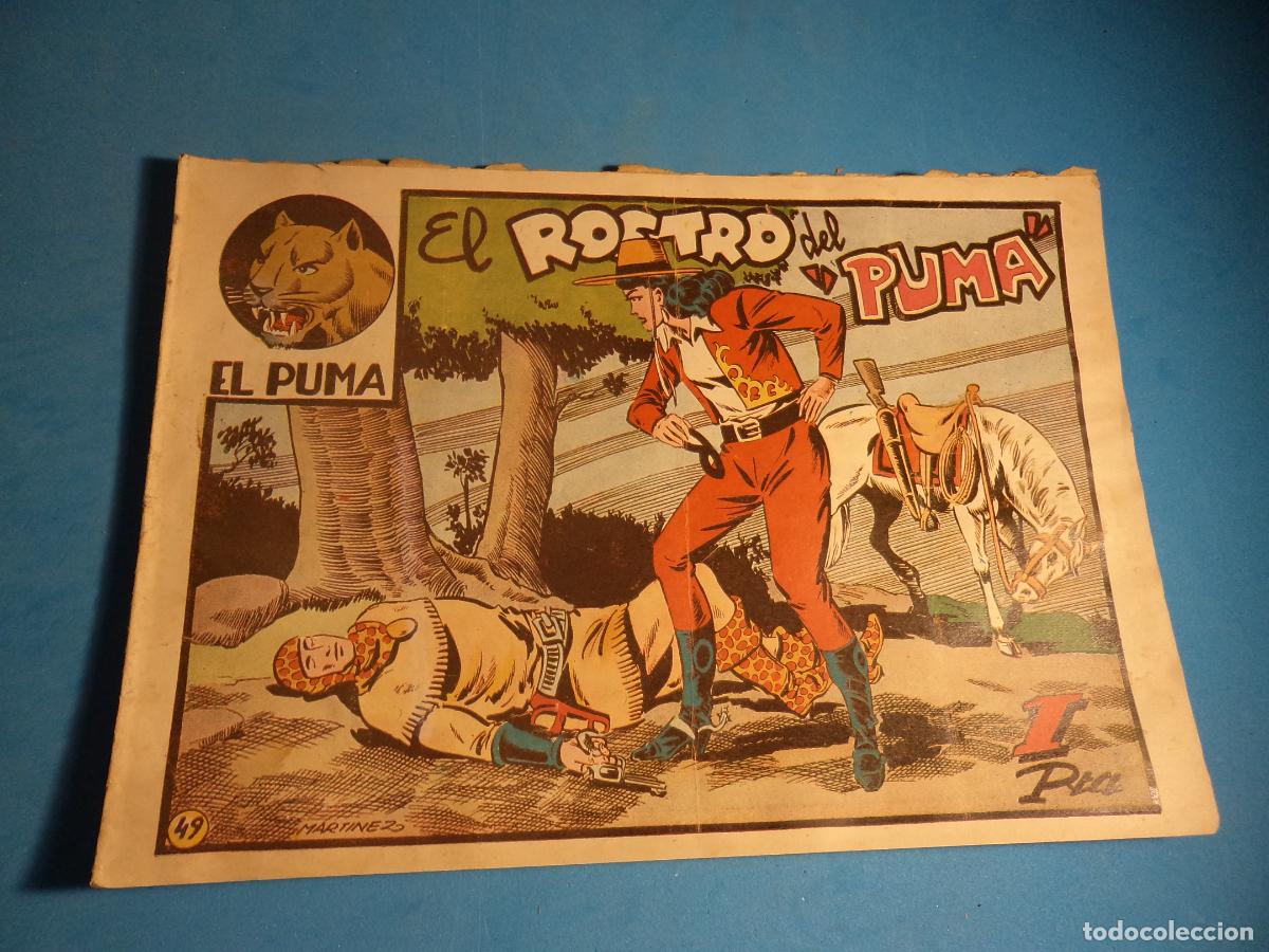 Tebeos: El Puma. N&ordm; 49. Marco. Original. - Foto 1