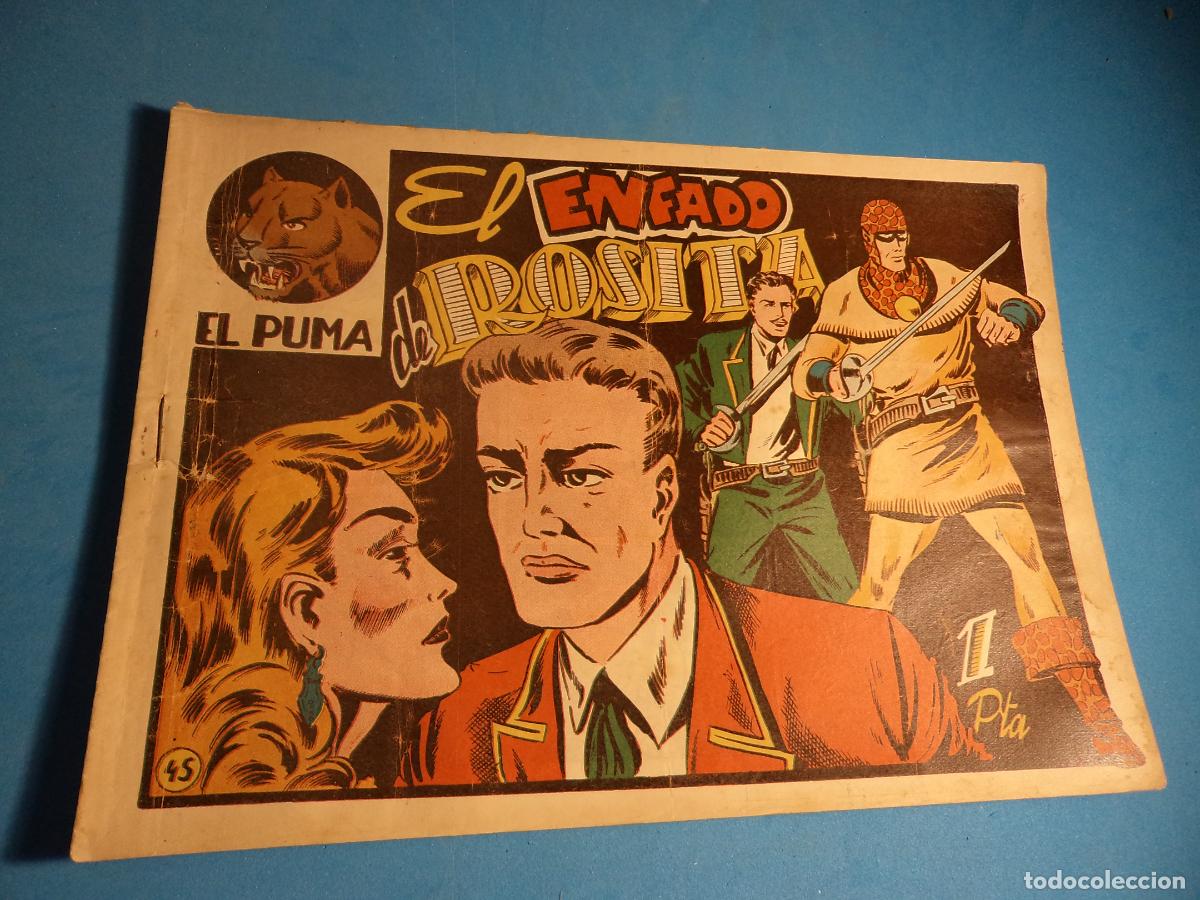 Tebeos: El Puma. N&ordm; 45. Marco. Original. - Foto 1