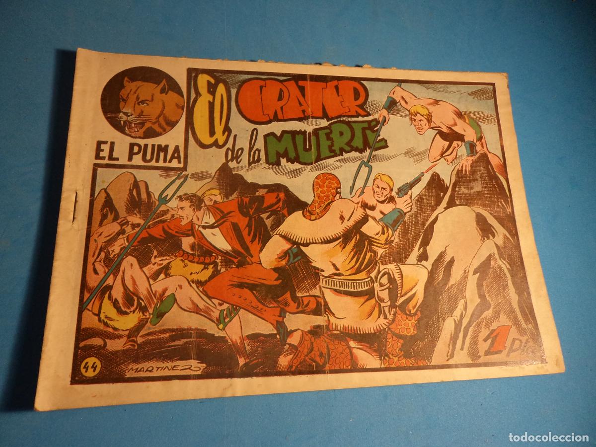 Tebeos: El Puma. N&ordm; 44. Marco. Original. - Foto 1