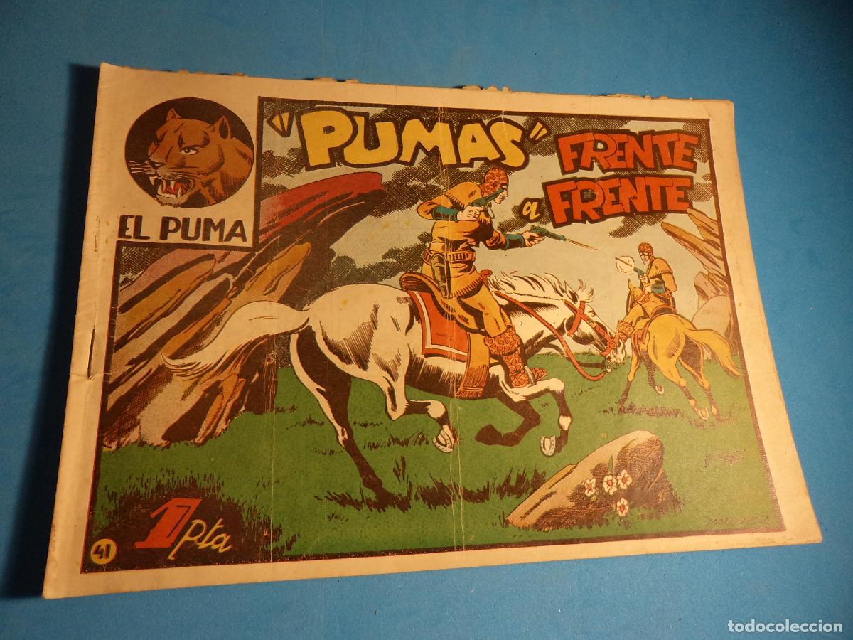 Tebeos: El Puma. N&ordm; 41. Marco. Original. - Foto 1