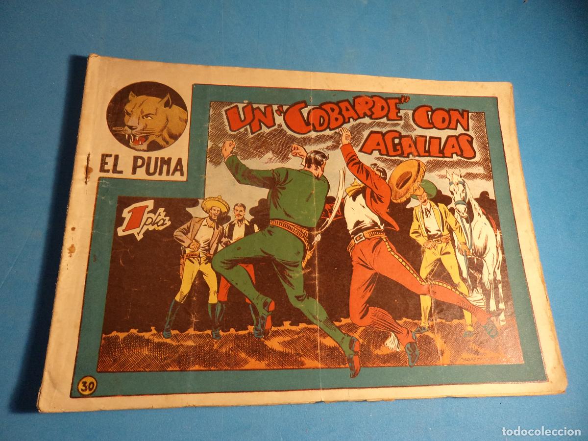 Tebeos: El Puma. N&ordm; 30. Marco. Original. - Foto 1