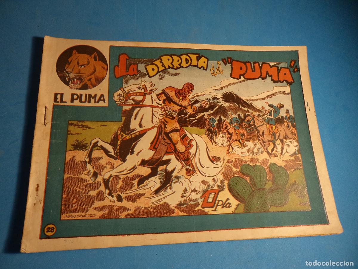 Tebeos: El Puma. N&ordm; 28. Marco. Original. - Foto 1