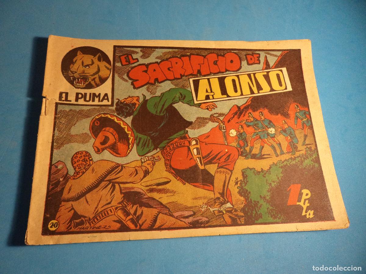 Tebeos: El Puma. N&ordm; 20. Marco. Original. - Foto 1