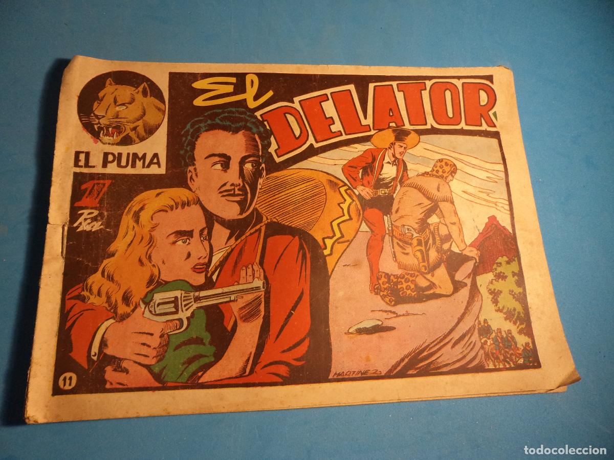 Tebeos: El Puma. N&ordm; 11. Marco. Original. - Foto 1