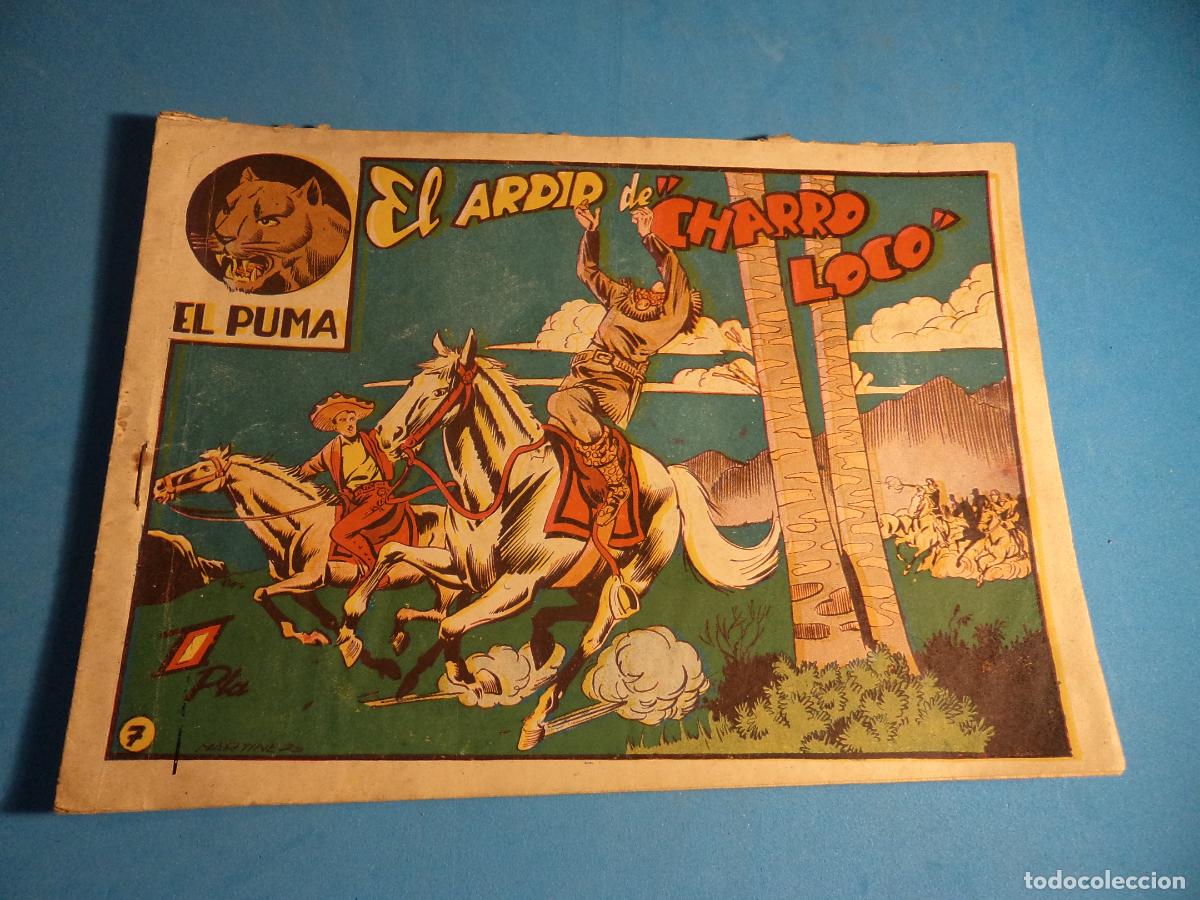 Tebeos: El Puma. N&ordm; 7. Marco. Original. - Foto 1