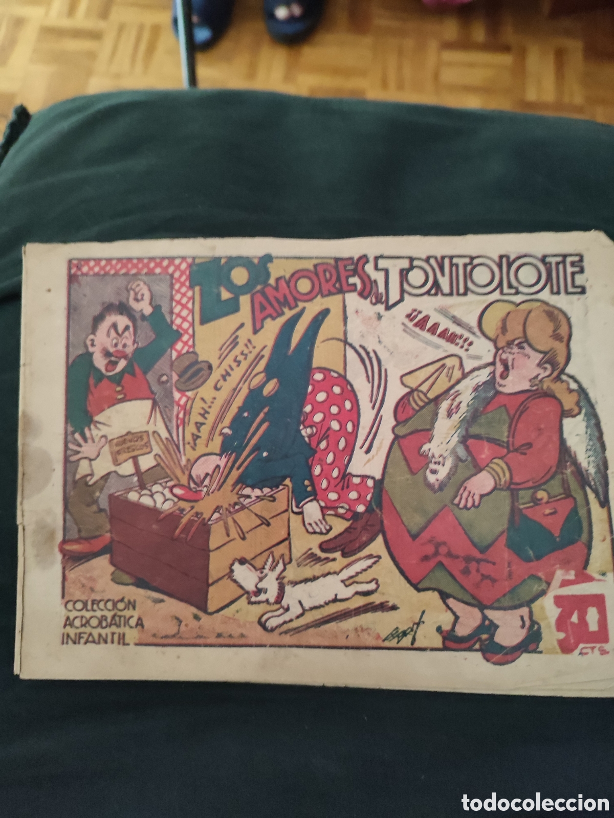 Tebeos: Colecci&oacute;n acrob&aacute;tica infantil,los amores tontolote - Foto 1