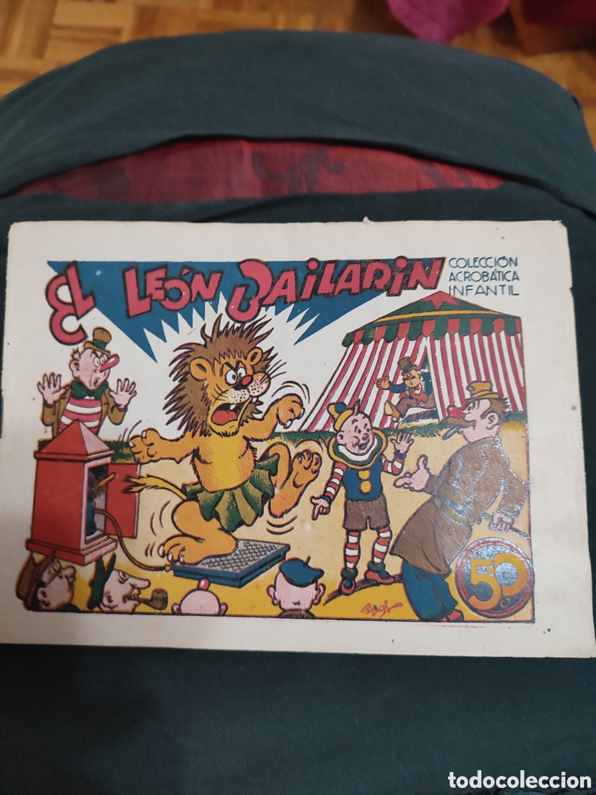 Tebeos: Colecci&oacute;n acrob&aacute;tica infantil, el le&oacute;n bailarin - Foto 1