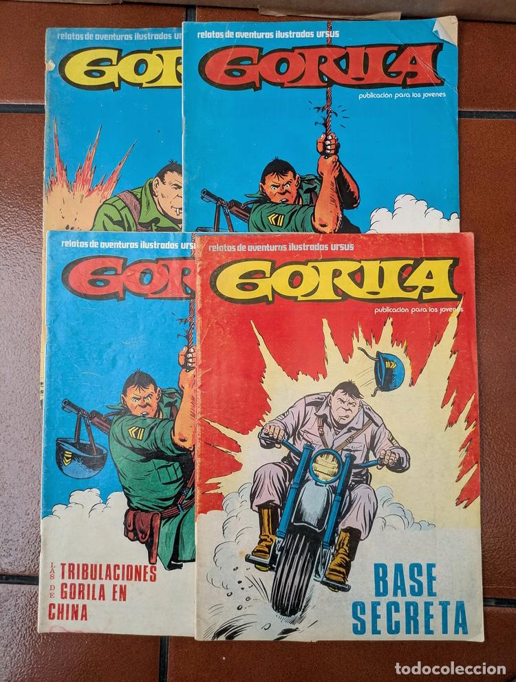 Tebeos: Lote 4 comics GORILA. Eduardo Sotillos. Alan Doyer. Editorial Marco. - Foto 1
