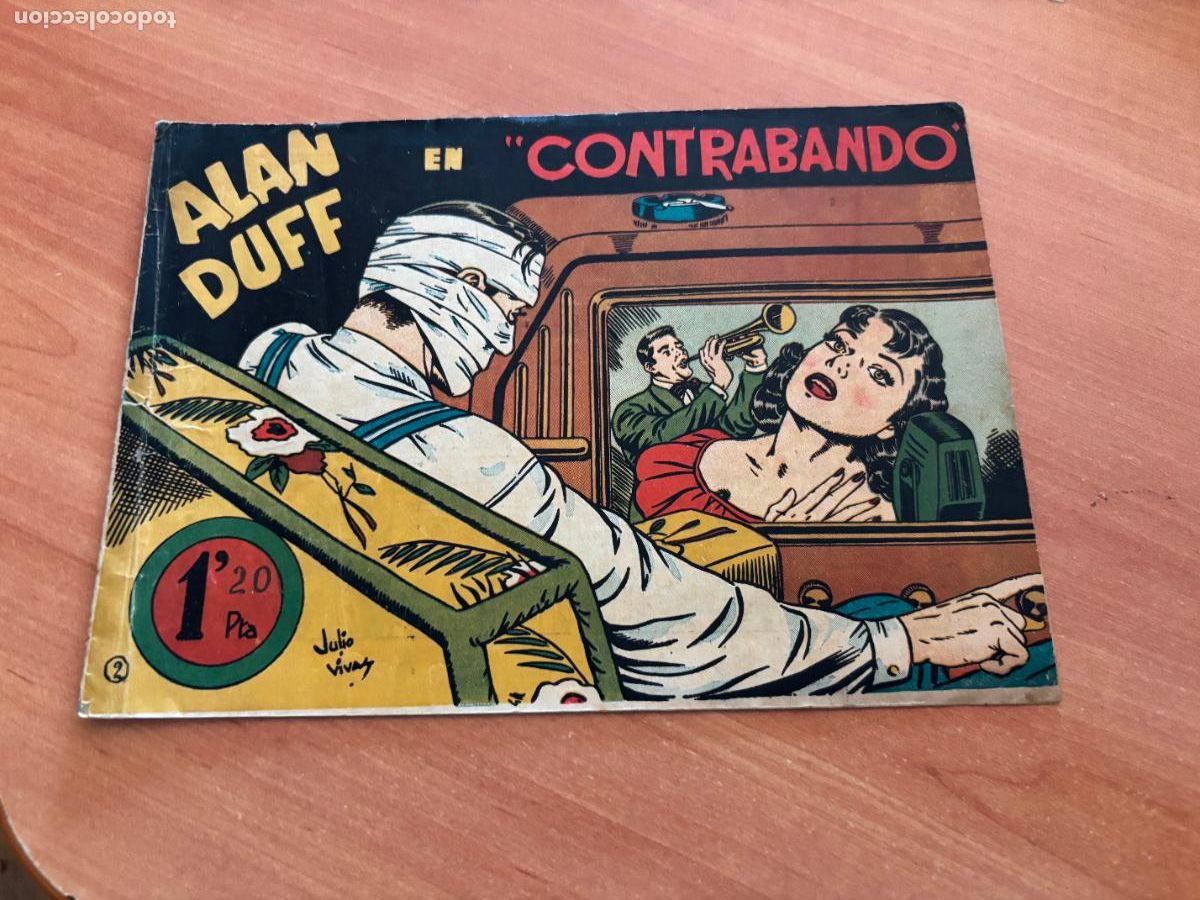 Tebeos: ALAN DUFF N&ordm; 2 EN CONTRABANDO. (ORIGINAL MARCO) (COB256) - Foto 1