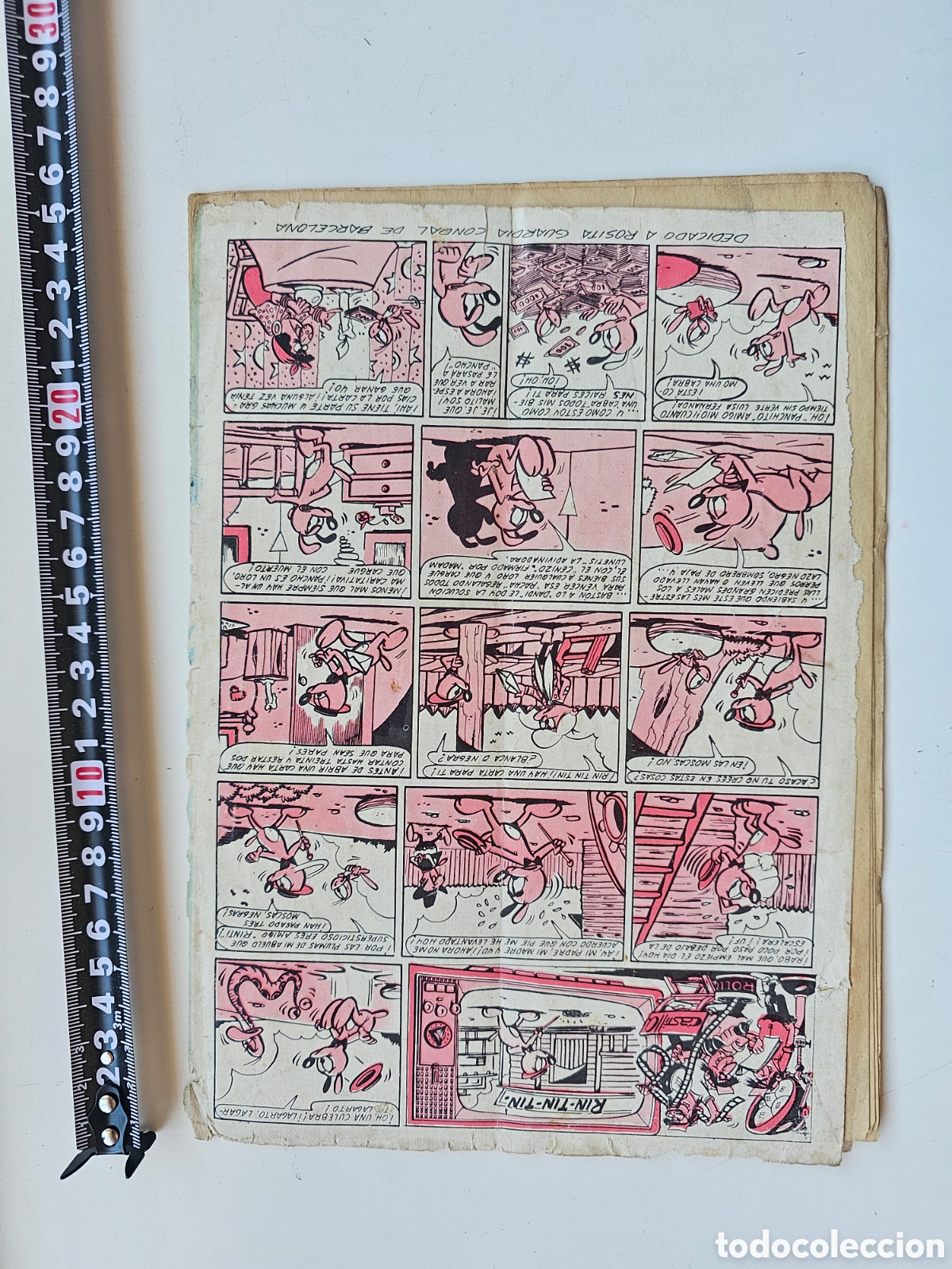 Tebeos: C&oacute;mic Rin Tin Tin Pistol River n&deg;214 1958 - Foto 5