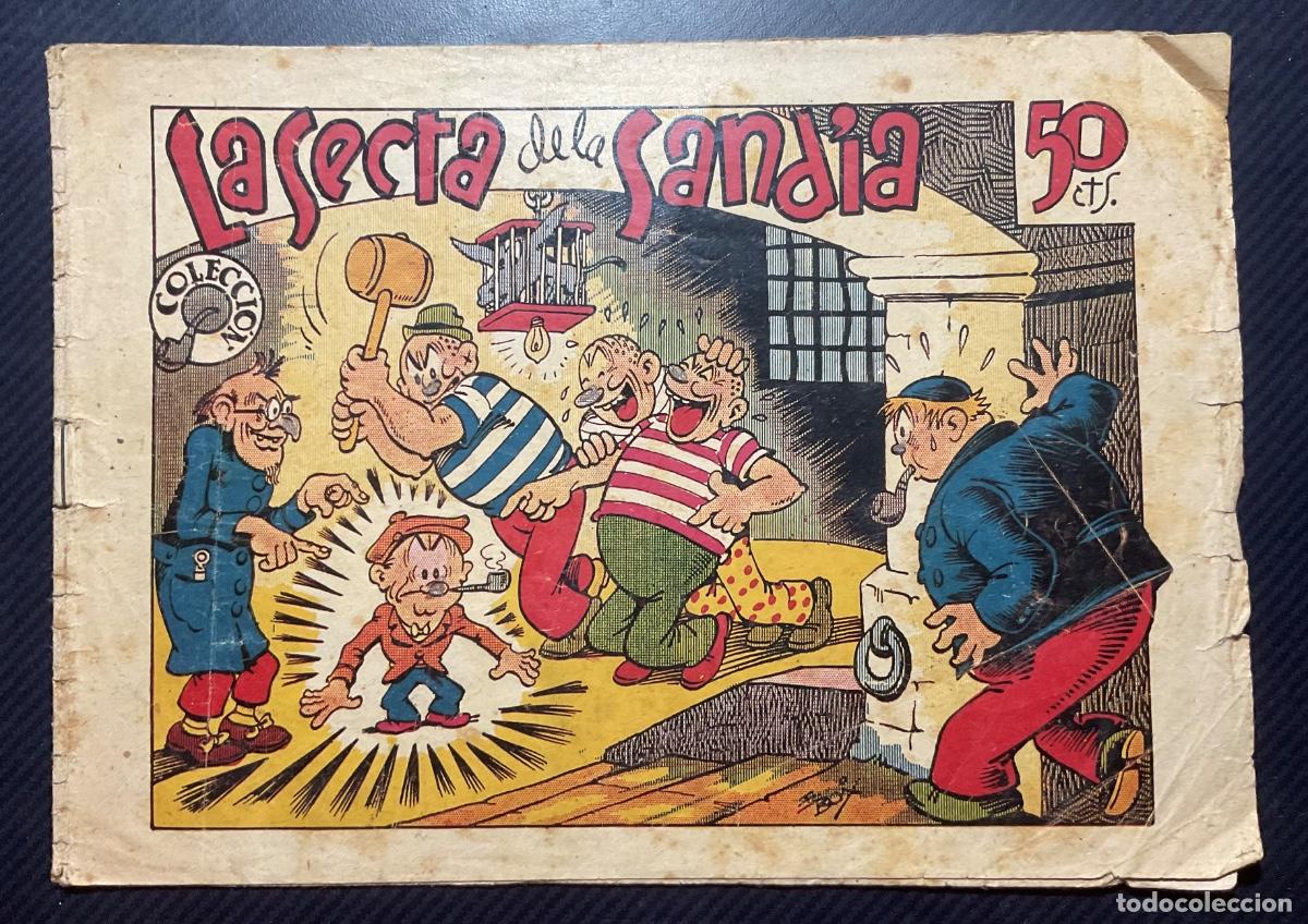 Tebeos: LA SECTA DE LA SAND&Iacute;A. COL. PIPA . ED MARCO 1945 - Foto 1