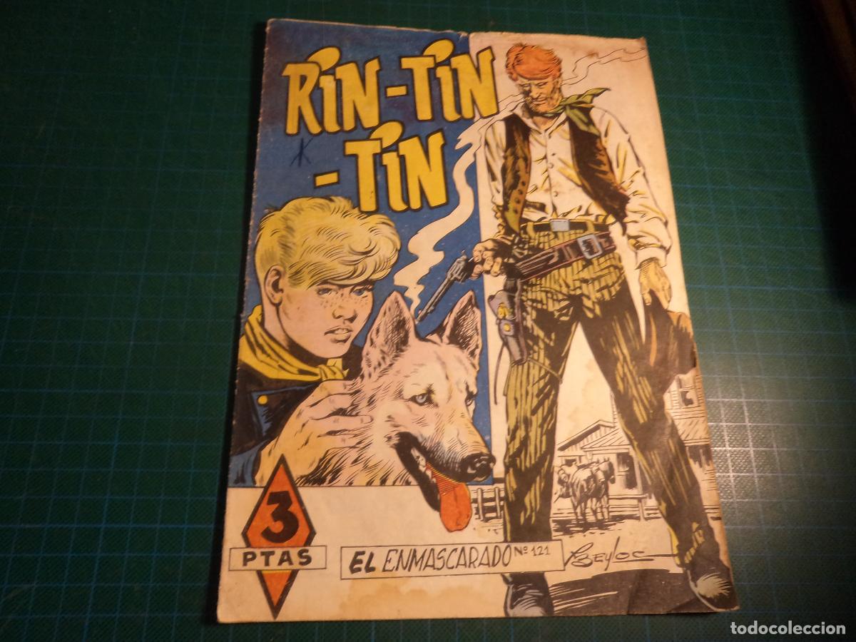 Tebeos: Rin-Tin-Tin. N&ordm; 121. Marco. Con se&ntilde;ales de uso. - Foto 1