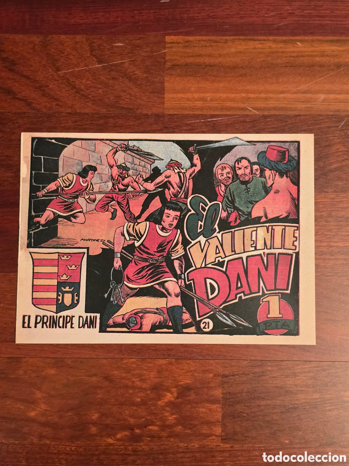 Tebeos: EL PRINCIPE DANI n&deg; 21 Facsimil - Foto 1