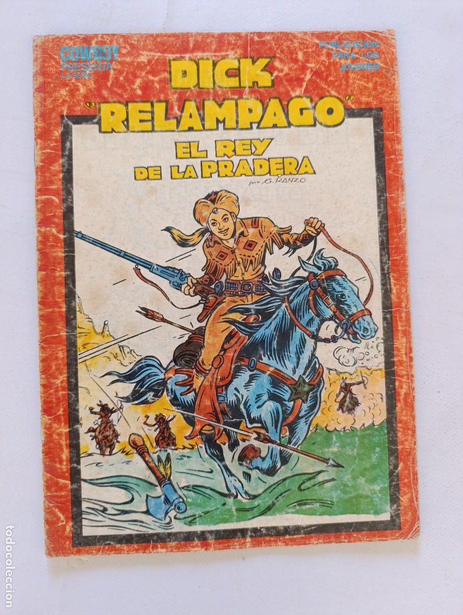 Tebeos: DICK RELAMPAGO EL REY DE LA PRADERA N&ordm; 13 - MARCO (HI) - Foto 1