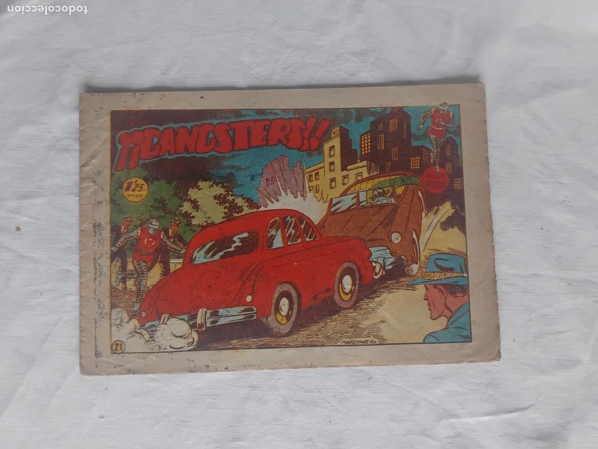 Tebeos: ROCK ROBOT N&ordm; 21. MARCO 1957. ORIGINAL. - Foto 1