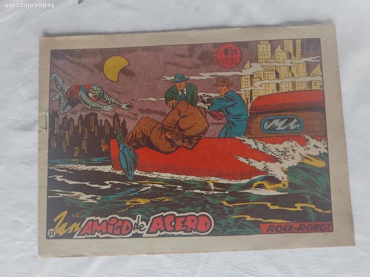 Tebeos: ROCK ROBOT N&ordm; 31 MARCO 1957. ORIGINAL. - Foto 1