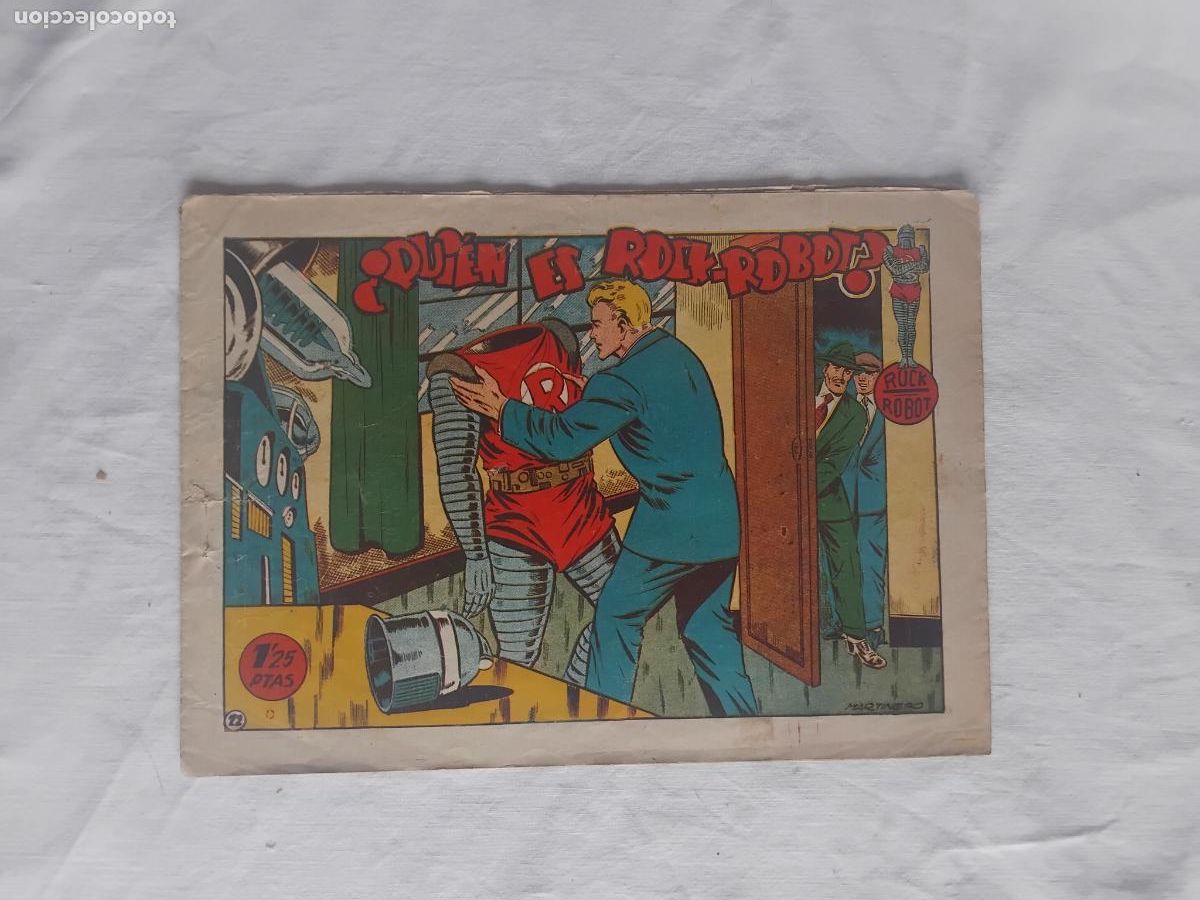Tebeos: ROCK ROBOT N&ordm; 22 MARCO 1957. ORIGINAL. - Foto 1