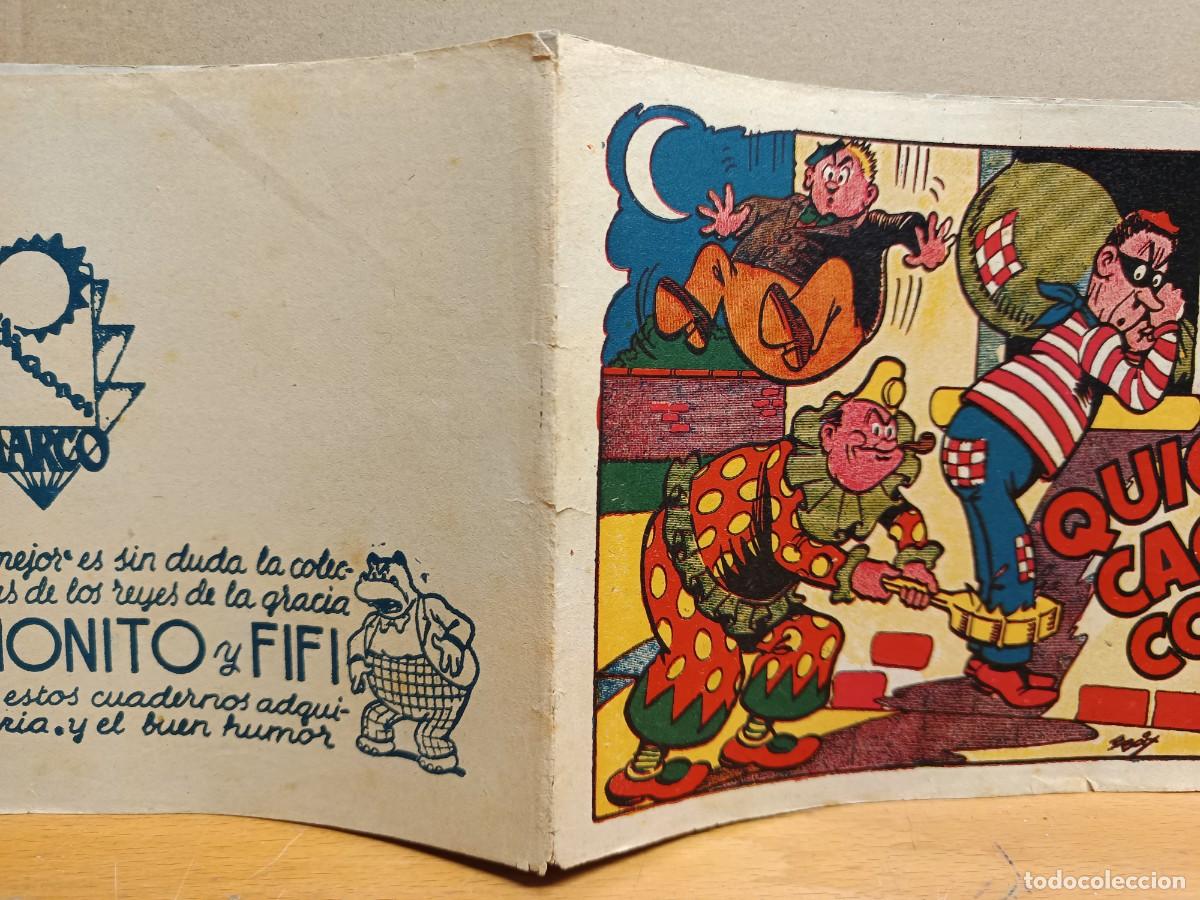 Tebeos: COLECCI&Oacute;N PIPA -QUICO EL CACO DEL COCO- ORIGINAL  A&Ntilde;O 1943. - Foto 4