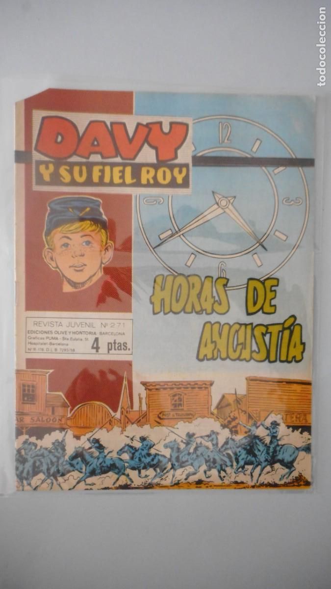 Tebeos: DAVY Y SU FIEL ROY N&ordm; 271 / C-9 - Foto 1