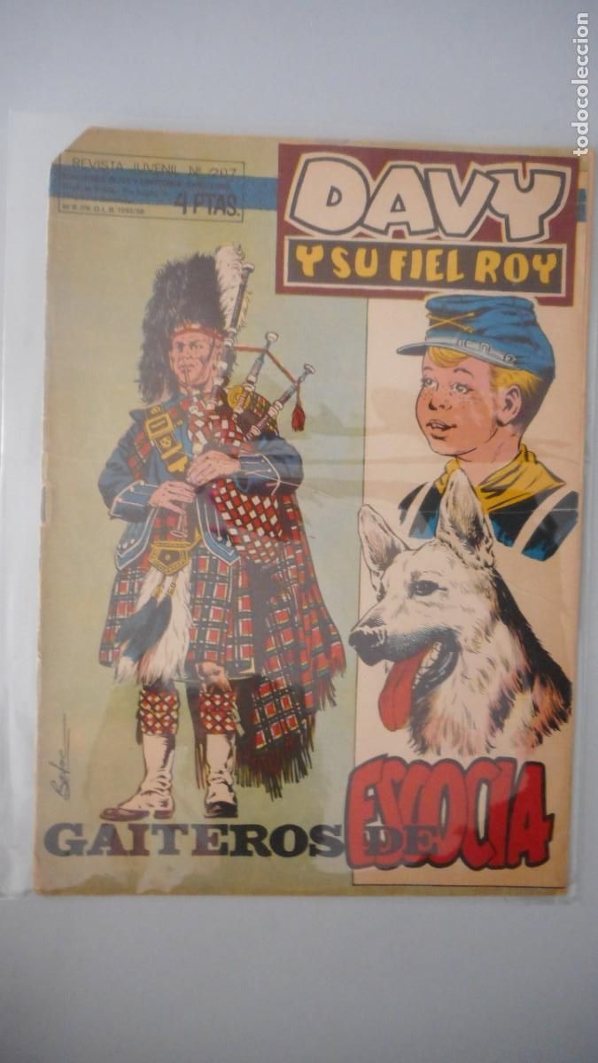 Tebeos: DAVY Y SU FIEL ROY N&ordm; 287 / C-9 - Foto 1