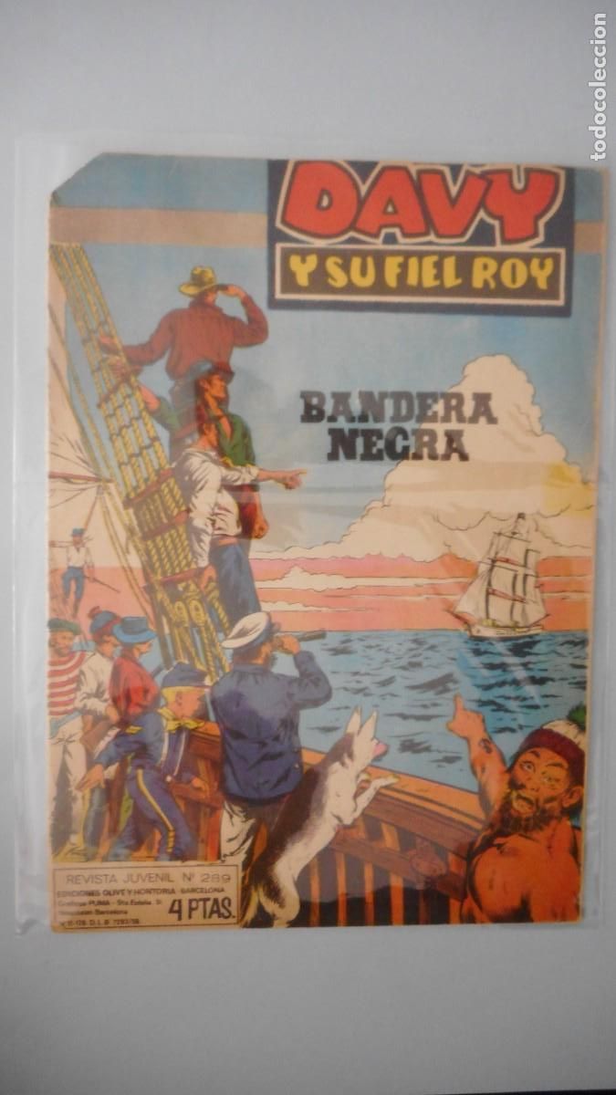 Tebeos: DAVY Y SU FIEL ROY N&ordm; 289 / C-9 - Foto 1