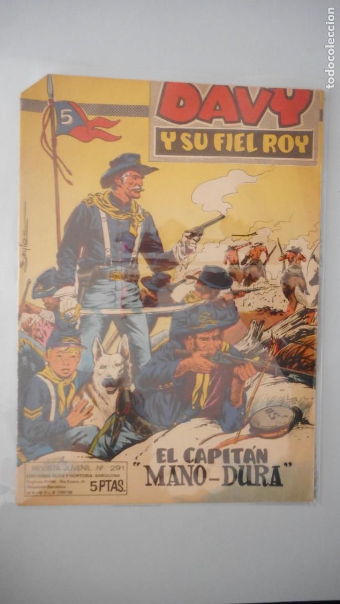 Tebeos: DAVY Y SU FIEL ROY N&ordm; 291 / C-9 - Foto 1