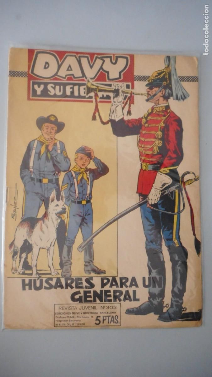 Tebeos: DAVY Y SU FIEL ROY N&ordm; 303 / C-9 - Foto 1