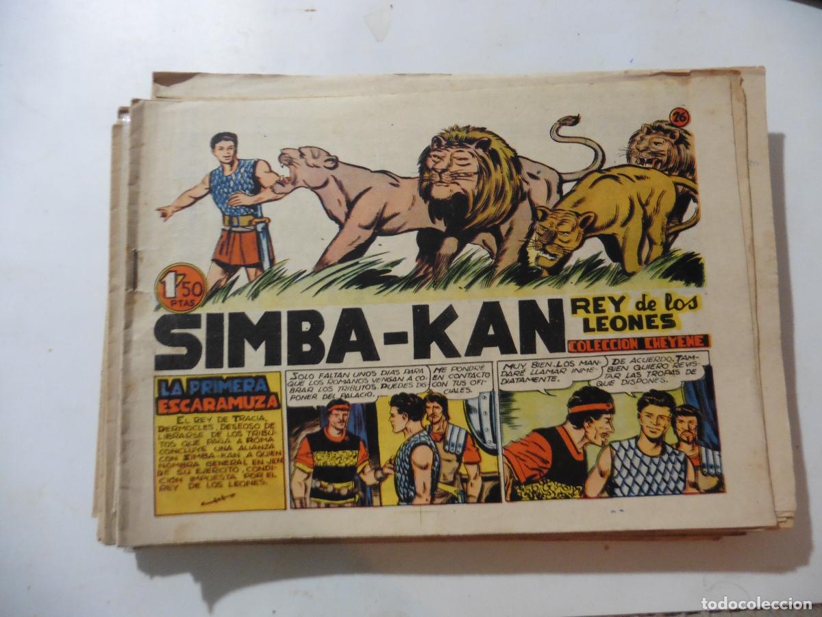 Tebeos: SIMBA KAN COMPLETA FALTA N-60 MARCO ORIGINAL - Foto 3