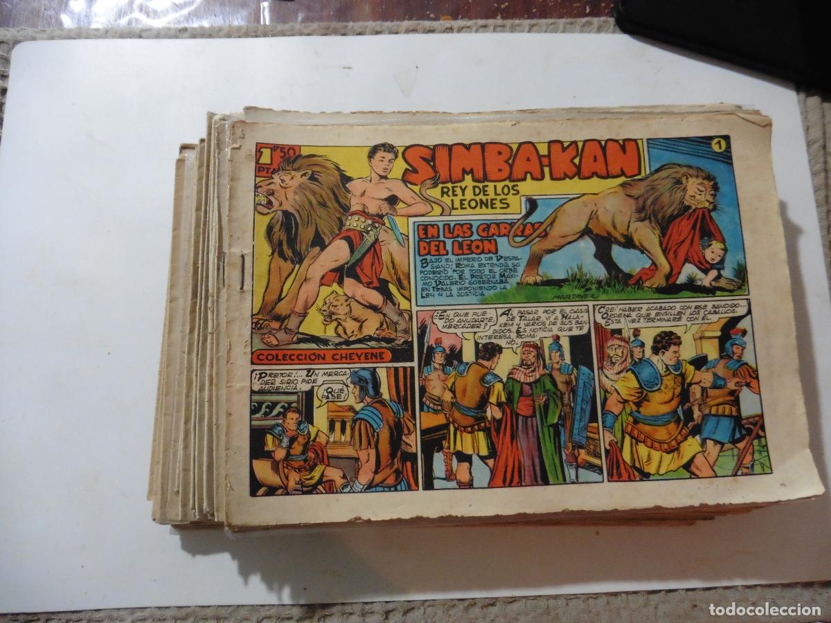 Tebeos: SIMBA KAN COMPLETA FALTA N-60 MARCO ORIGINAL - Foto 1